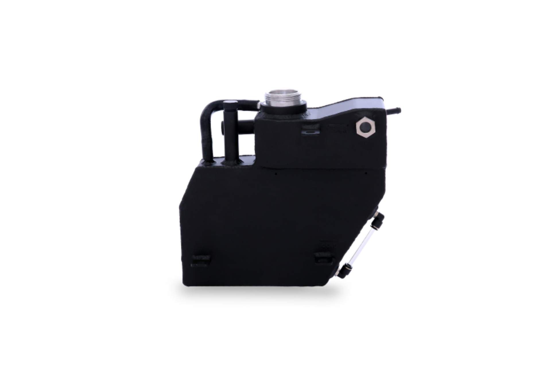 Picture of Mishimoto 2016+ Chevrolet Camaro Aluminum Coolant Overflow-Expansion Tank - Black