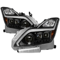 Picture of xTune Infiniti G37 Coupe non-AFS 08-15 Projector Headlights - Black PRO-JH-IG3708-2D-LB-BK