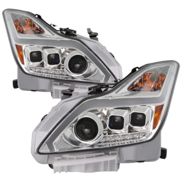 Picture of xTune Infiniti G37 Coupe 08-15 Projector Headlights w- Turn Signal - Chrome PRO-JH-IG3708-2D-LB-C