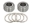 Picture of aFe POWER Sway-A-Way Spherical Bearing Kit Com 10T