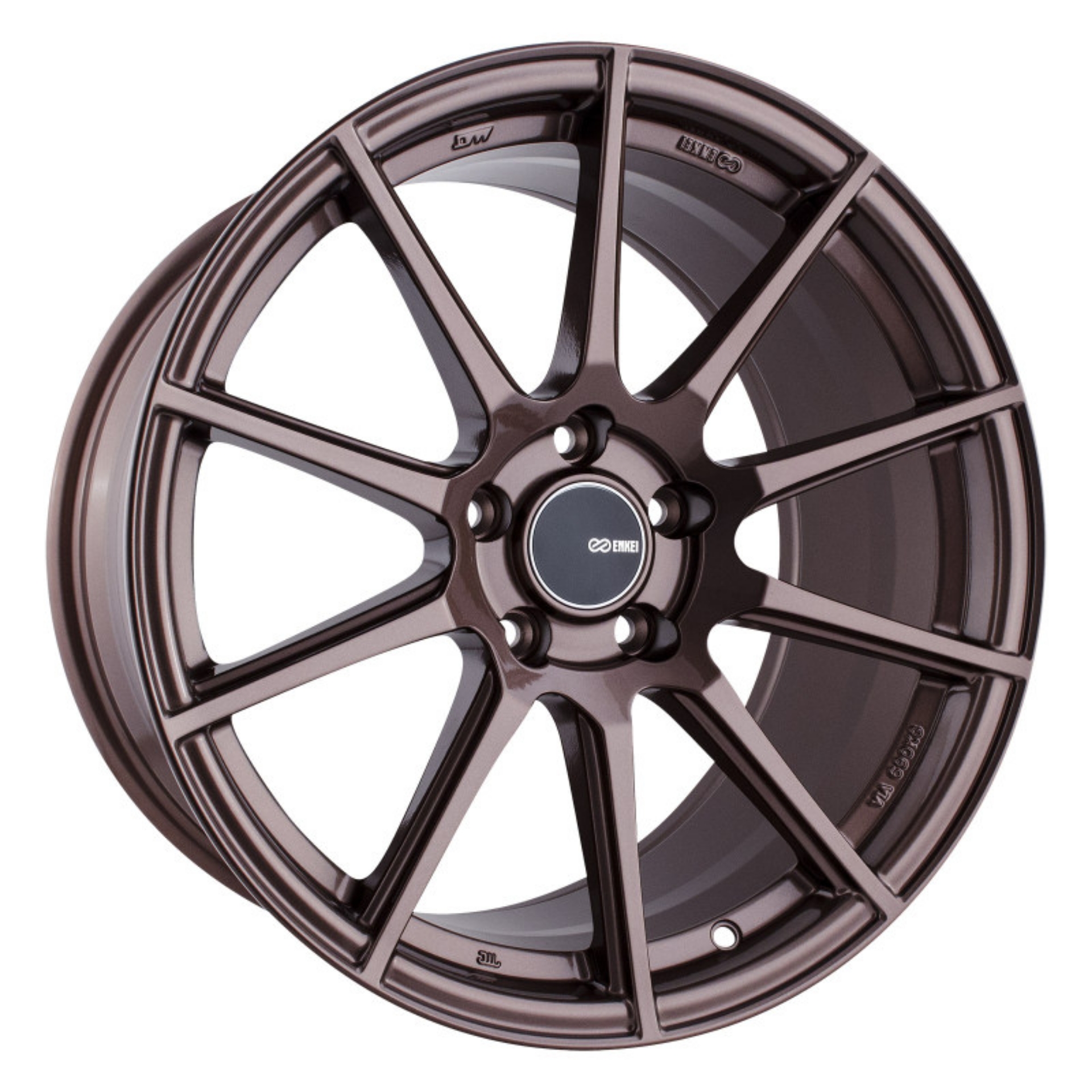 Picture of Enkei TS10 18x9-5 35mm Offset 5x114-3 Bolt Pattern 72-6mm Bore Dia Copper Wheel