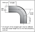 Picture of HKS Universal Aluminum Bend - 70mm - 30 Deg -1-0D
