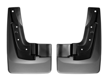 Picture of WeatherTech 13-16 GMC Acadia Denali No Drill Mudflaps - Black