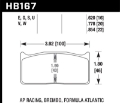 Picture of Hawk AP Racing  DTC-60 Race Brake Pads