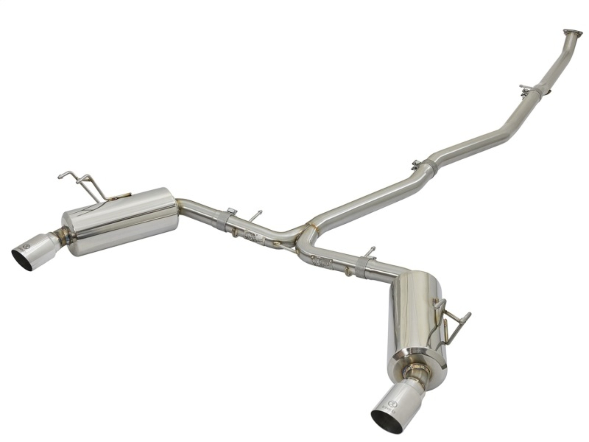 Picture of aFe POWER Takeda 16-17 Honda Civic I4-1-5L t 2-25-2-5in 304 SS CB Dual-Exit Exhaust Polish Tip