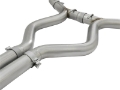 Picture of aFe MACHForce XP 3in 304 SS Cat-Back Exhausts w- Black Tips 15-17 Ford Mustang GT V8-5-0L-V6-3-7L