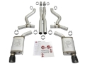 Picture of aFe MACHForce XP 3in 304 SS Cat-Back Exhausts w- Black Tips 15-17 Ford Mustang GT V8-5-0L-V6-3-7L