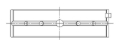 Picture of ACL Nissan VG30DETT 3-0L-V6 0-025 Oversized High Performance Main Bearing Set