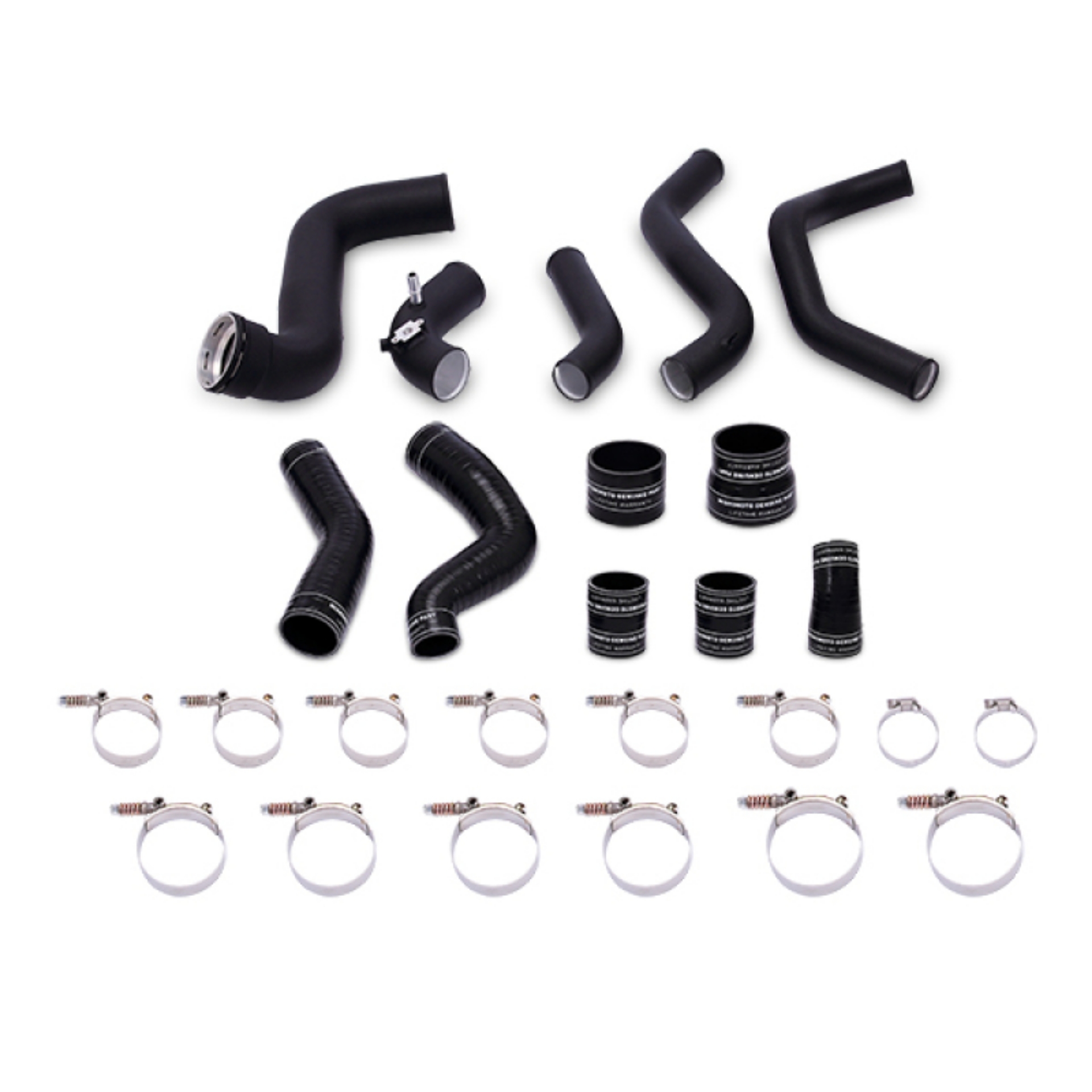 Picture of Mishimoto 11-14 Ford F-150 3-5L Ecoboost Intercooler Kit w- Pipes Wrinkle Black