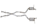 Picture of aFe MACHForce XP 12-17 Jeep Grand Cherokee WK2 SRT8 V8-6-4L 304SS Cat-Back Exhaust w-o Resonator