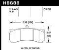 Picture of Hawk Stoptech STR-60 Caliper DTC-30 Rear Race Pads