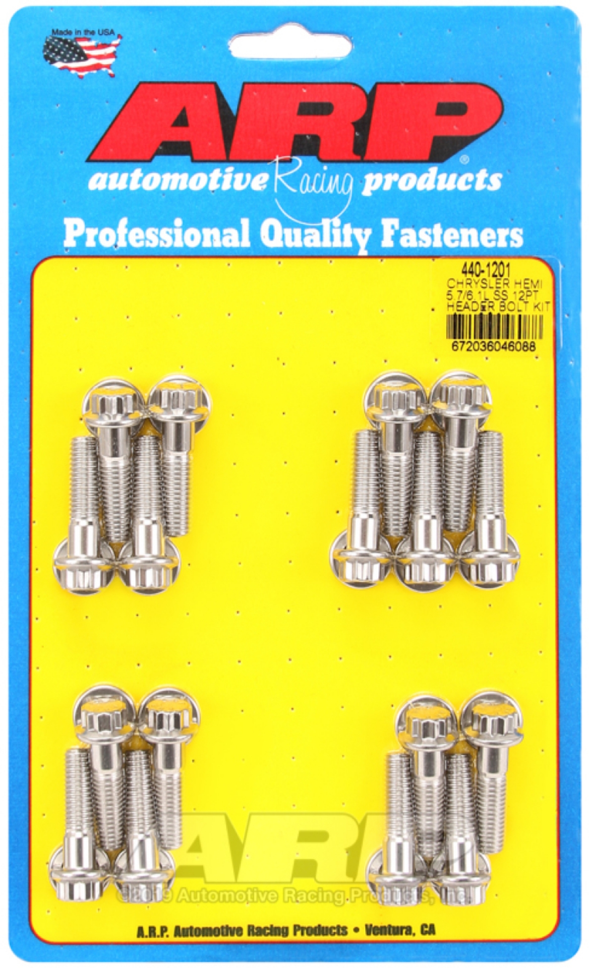 Picture of ARP Chrysler Hemi 5-7-6-1L SS 12pt Head Bolt  Kit