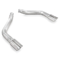 Picture of Stainless Works 2010-15 Chevy Camaro Muffler Delete Exhaust System