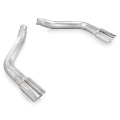 Picture of Stainless Works 2010-15 Chevy Camaro Muffler Delete Exhaust System