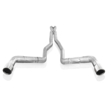 Picture of Stainless Works 10-15 Camaro 6-2L 3in Dual Chambered Catback System X-Pipe Performance Connect