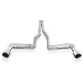 Picture of Stainless Works 10-15 Camaro 6-2L 3in Dual Chambered Catback System X-Pipe Performance Connect