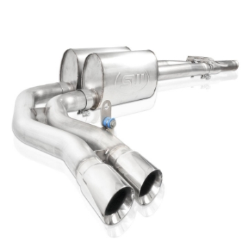 Picture of Stainless Works Chevy Silverado-GMC Sierra 2007-16 5-3L-6-2L Exhaust Before Passenger Rear Tire Exit