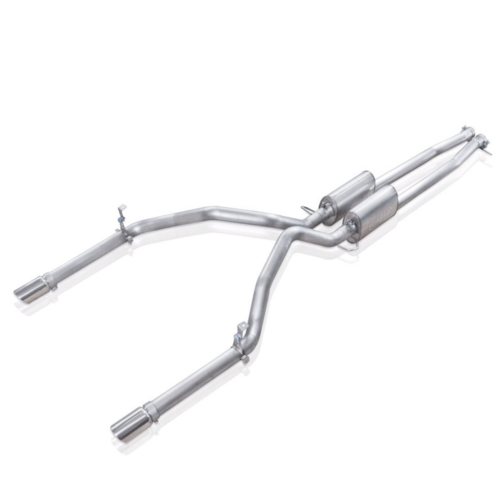 Picture of Stainless Works Chevy Silverado-GMC Sierra 2007-16 5-3L-6-2L Exhaust Under Bumper Exit