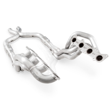 Picture of Stainless Works 2011-14 Mustang GT Headers 1-7-8in Primaries High-Flow Cats 3in X-Pipe