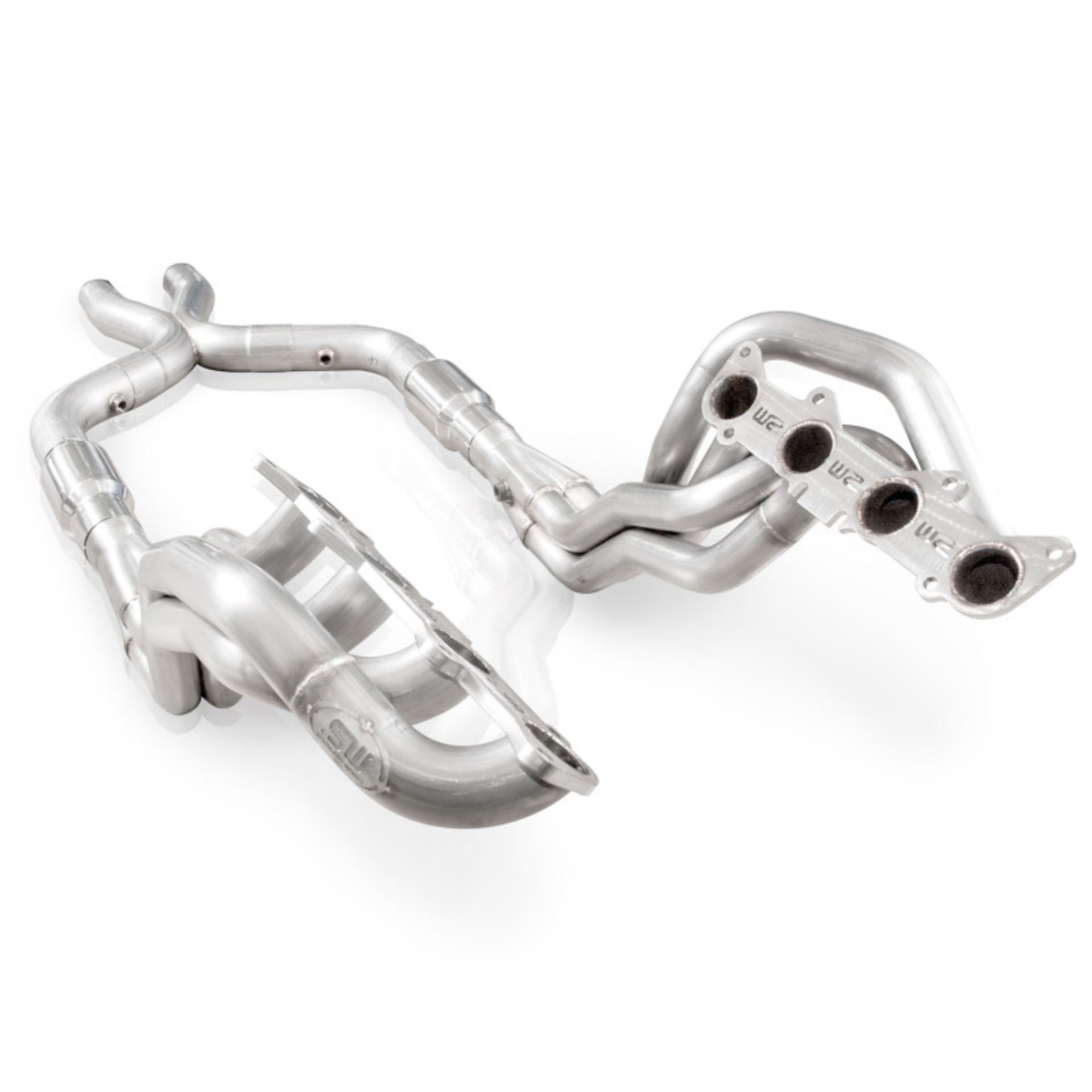 Picture of Stainless Works 2011-14 Mustang GT Headers 1-7-8in Primaries 3in X-Pipe High-Flow Cats