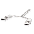 Picture of Stainless Works 1992-96 LT1-LT4 Corvette 2-1-2in Exhaust System X-Pipe Turbo S-Tube Mufflers Tips