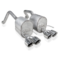 Picture of Stainless Works 2009-13 C6 Corvette Axleback 2-1-2in Dual Chambered Turbo Mufflers Quad 4in Tips