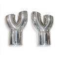 Picture of Stainless Works 2010+ Camaro Y-Tips for factory ground effects