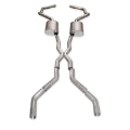 Picture of Stainless Works Chevy Camaro 1967-69 Exhaust 2-5in Stainless with X-Pipe