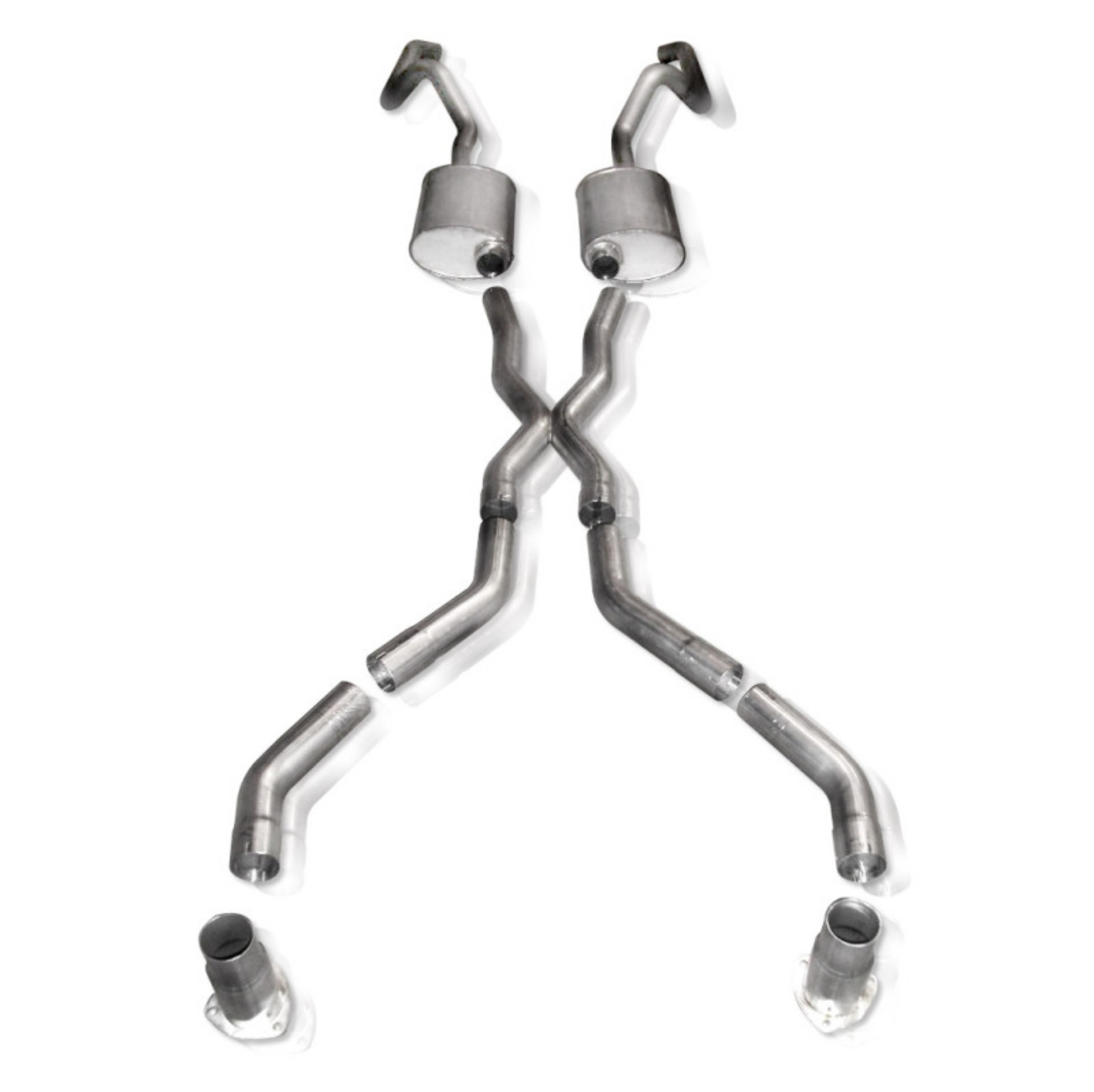 Picture of Stainless Works Chevy Camaro 1967-69 Exhaust 2-5in X-Pipe