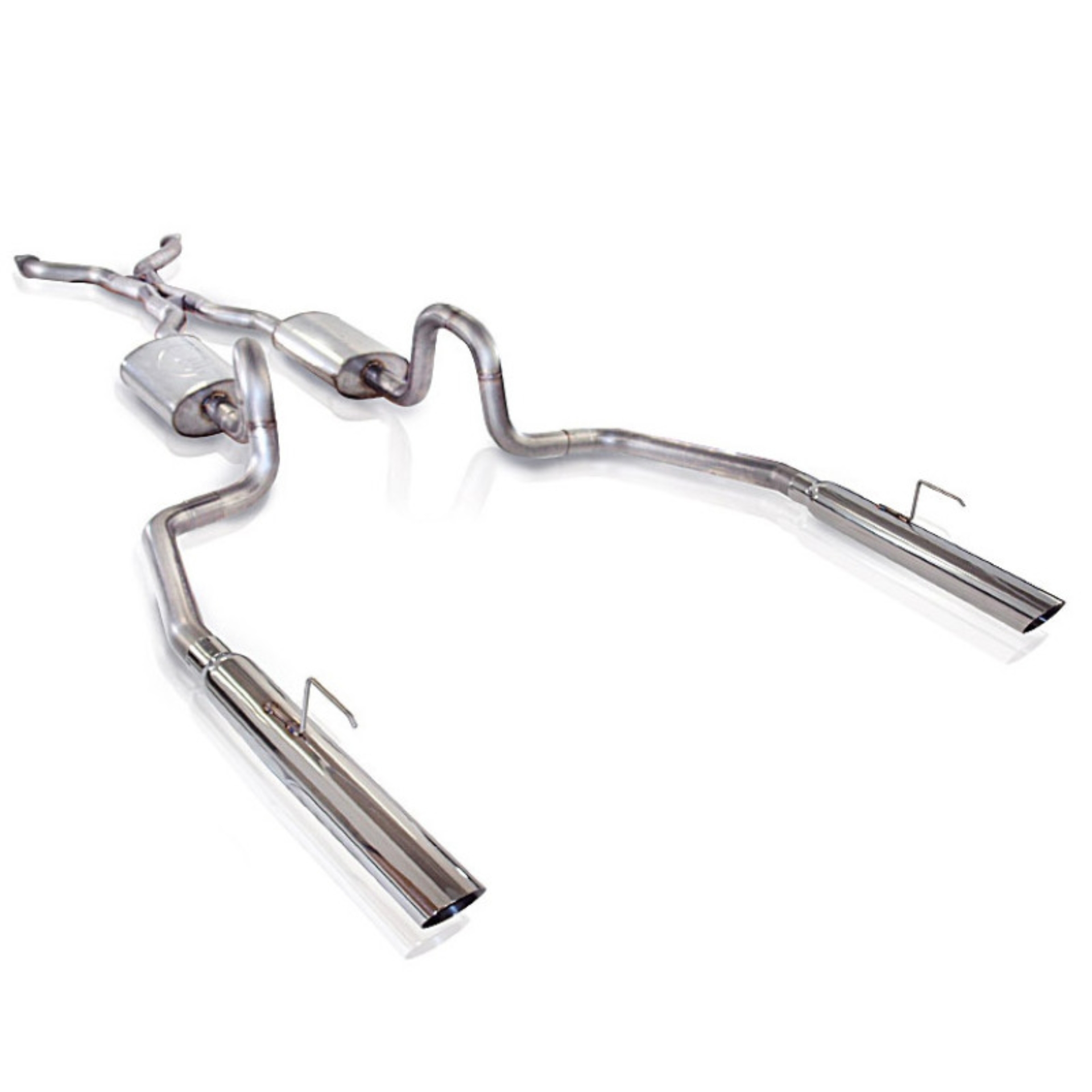 Picture of Stainless Works 2003-11 Crown Victoria-Grand Marquis 4-6L 2-1-2in Exhaust Chambered Mufflers