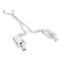 Picture of Stainless Works 2009-15 Cadillac CTS-V Sedan 3in Catback System X-Pipe Chambered Mufflers 4in Tips