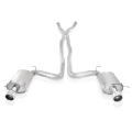 Picture of Stainless Works 2004-07 Cadillac CTS-V 3in Exhaust X-Pipe Chambered Mufflers 4in Tips