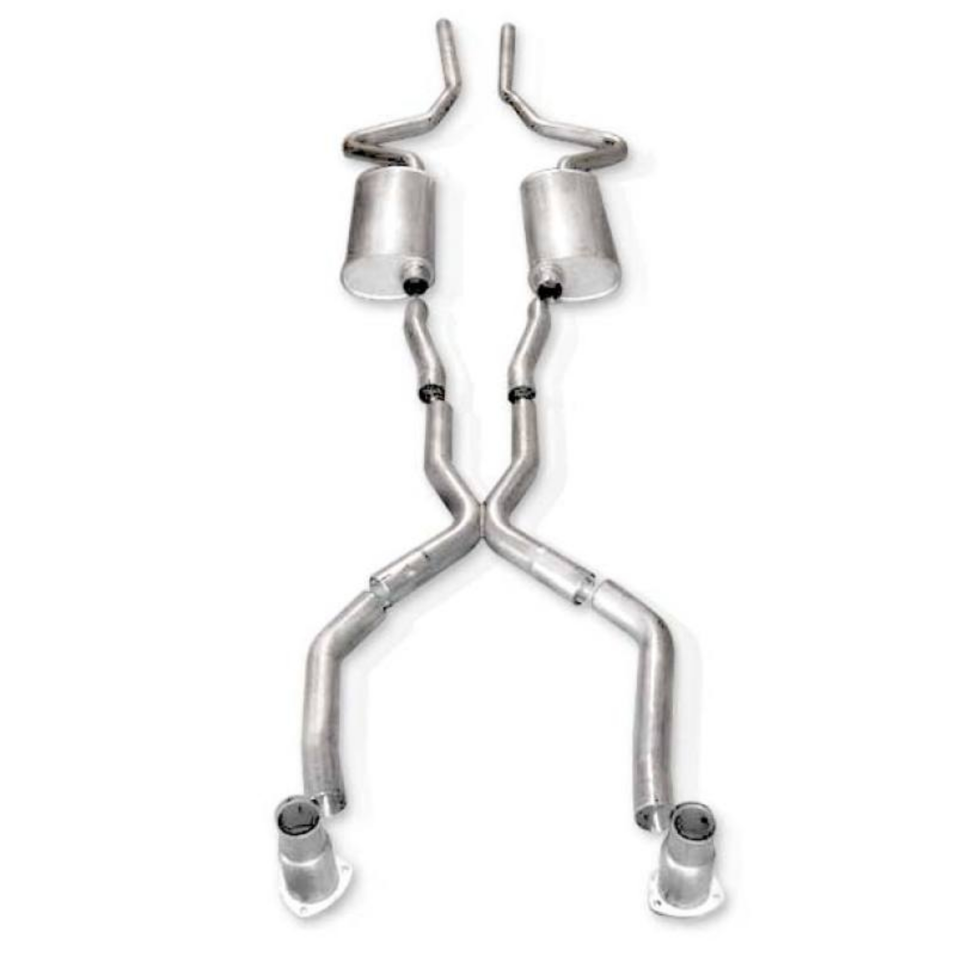 Picture of Stainless Works Chevy chevelle Small-Big Block 1968-72 Exhaust 2-5in Stainless Dual