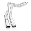 Picture of Stainless Works 2011-14 F-150 5-0L 3in Exhaust S-Tube Mufflers Behind Passenger Rear Tire Exit