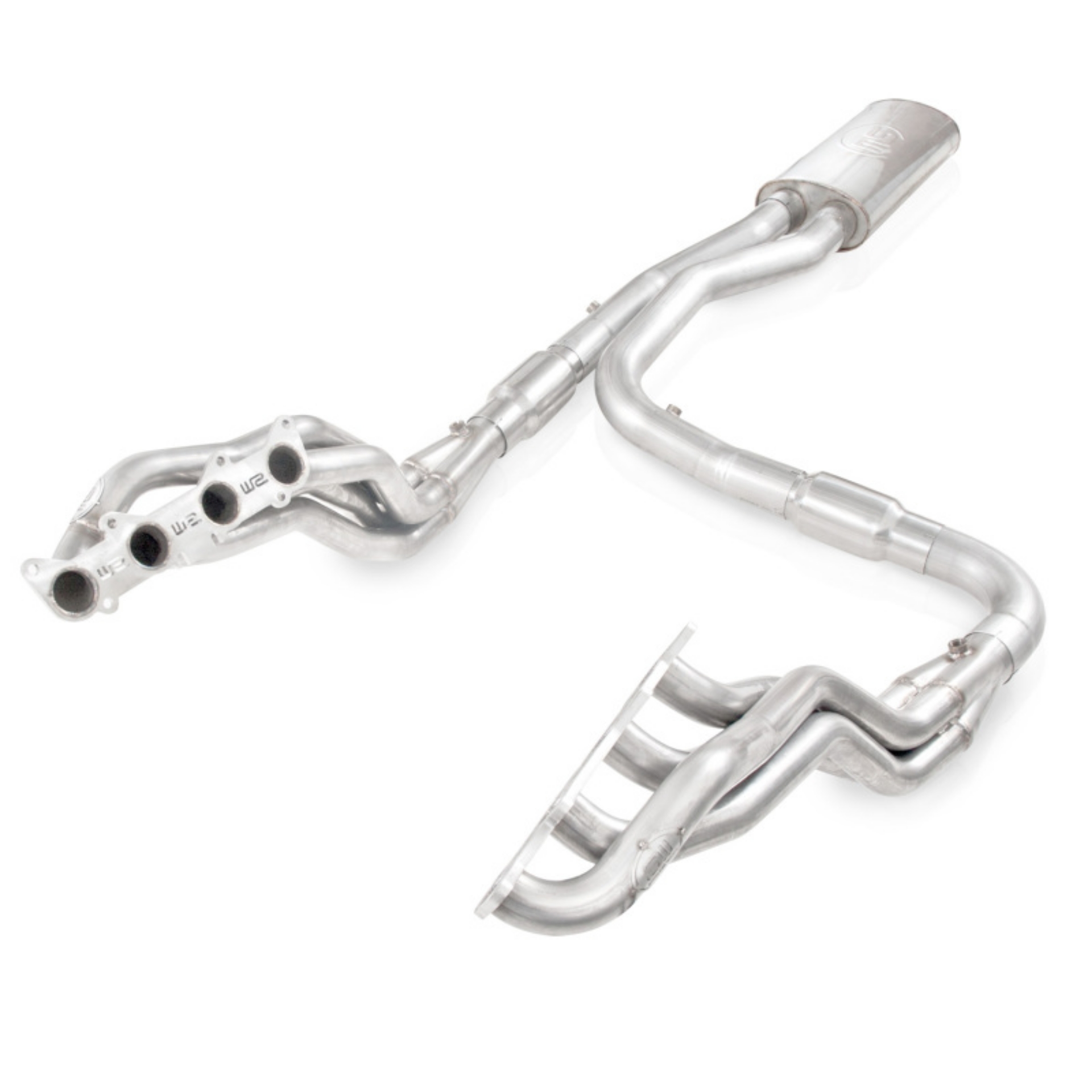 Picture of Stainless Works 2011-14 F-150 5-0L 1-7-8in Primaries 3in High-Flow Cats X-Pipe