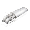 Picture of Stainless Works 2011-14 Ford F-150 Raptor Exhaust X-Pipe Resonator Dump In Front Of Rear Axle