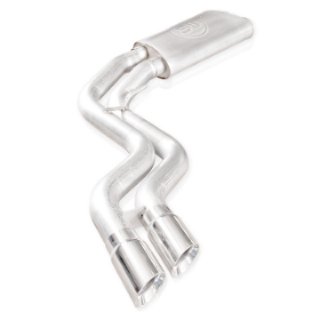 Picture of Stainless Works 2011-14 Ford Raptor Exhaust X-Pipe Resonator Front Passenger Rear Tire Exit