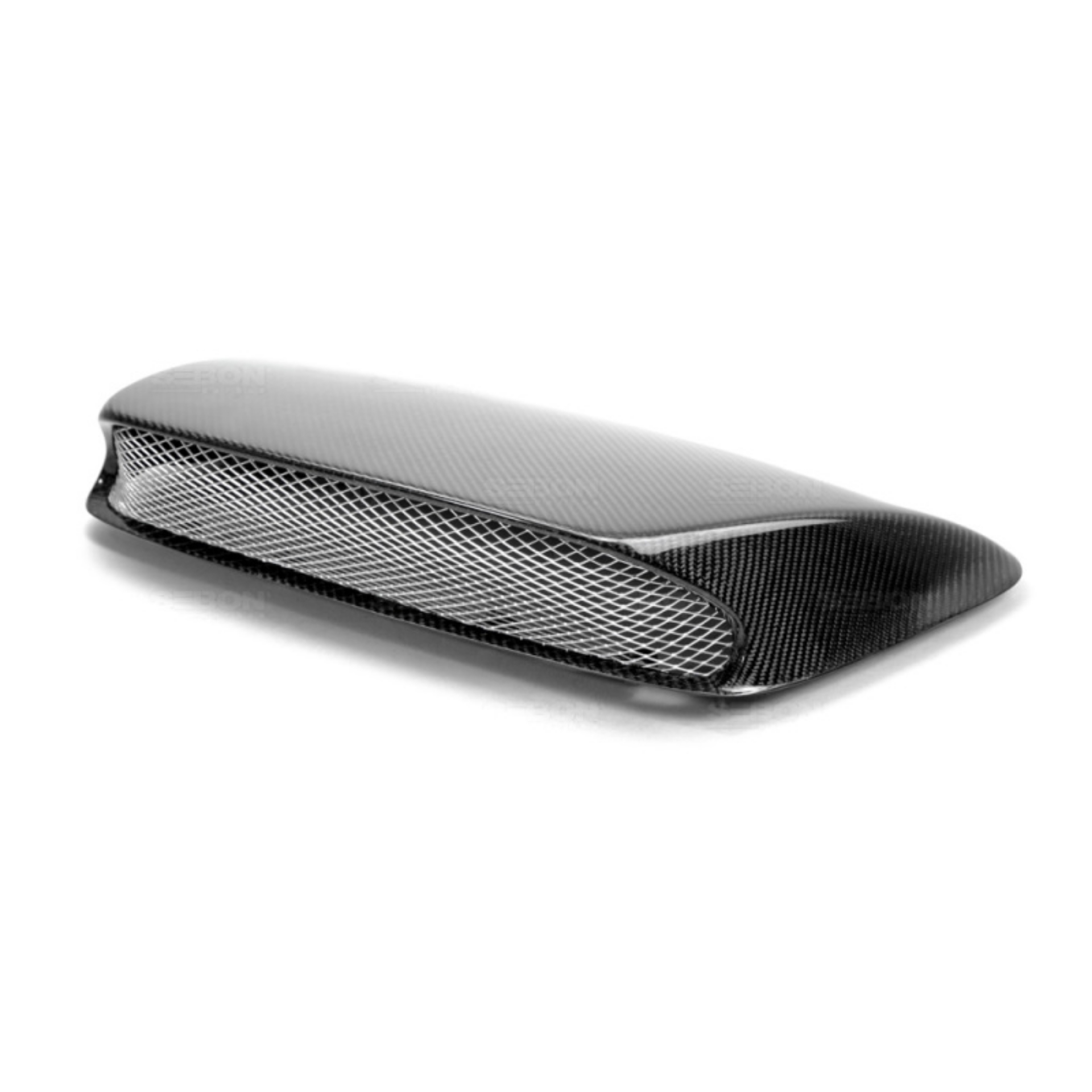 Picture of Seibon 06-07 Subaru WRX-STi STi Carbon Fiber Hood Scoop - Only Fits OEM Hoods Not Seibon Hoods