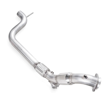 Picture of Stainless Works 2015-16 Mustang Downpipe 3in High-Flow Cats