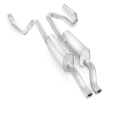 Picture of Stainless Works 2009-16 Dodge Ram 5-7L Truck Exhaust 3in X-Pipe Chambered Mufflers Under Bumper Exit