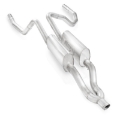 Picture of Stainless Works 2009-16 Dodge Ram 5-7L Truck Exhaust 3in Y-Pipe Chambered Mufflers Under Bumper Exit