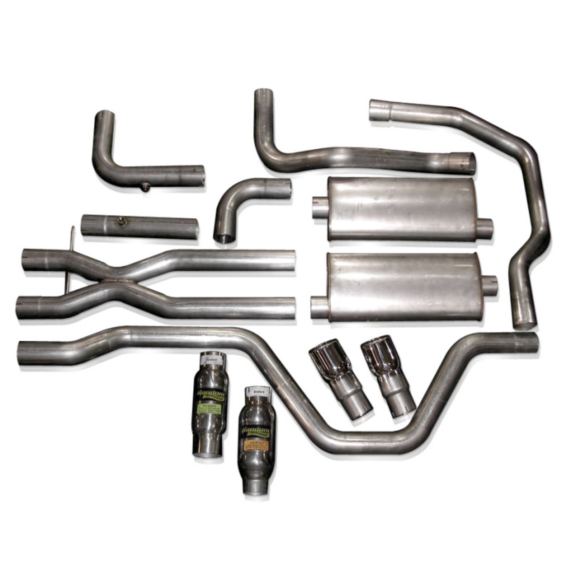 Picture of Stainless Works Chevy SSR 2003-2006 Exhaust True Dual Catted