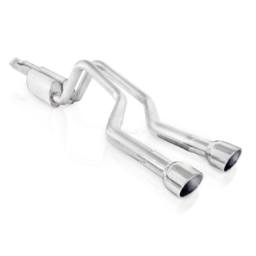 Picture of Stainless Works 2006-09 Trailblazer SS 6-0L 2-1-2in Chambered Exhaust Y-Pipe Center Bumper Exit