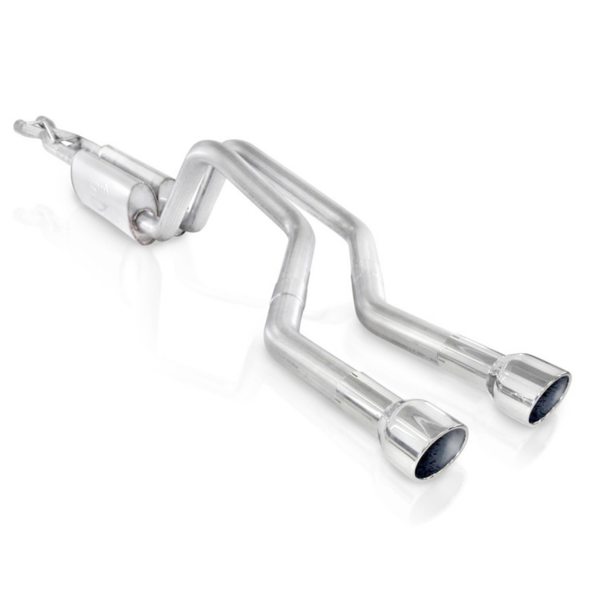 Picture of Stainless Works 2006-09 Trailblazer SS 6-0L 2-1-2in Chambered Exhaust X-Pipe Center Bumper Exit
