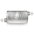 Picture of Stainless Works 2in ID OFFSET INLET- 2in OD OFFSET OUTLET ON OPPOSITE SIDES 4inX8in