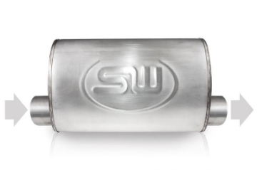 Picture of Stainless Works 3in ID OFFSET INLET- 3in OD OFFSET OUTLET ON SAME SIDE 5inX9in