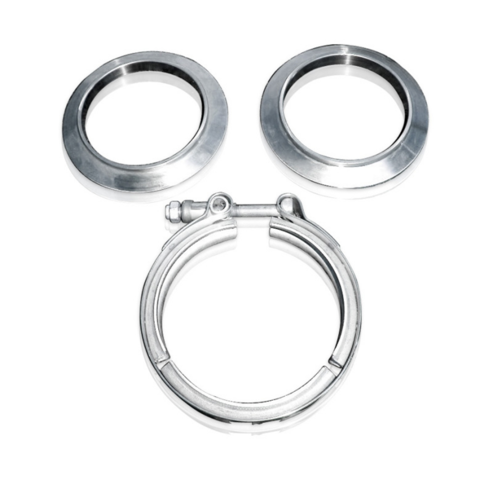 Picture of Stainless Works V Band SS Coupling Kit for 2 1-2in tubing