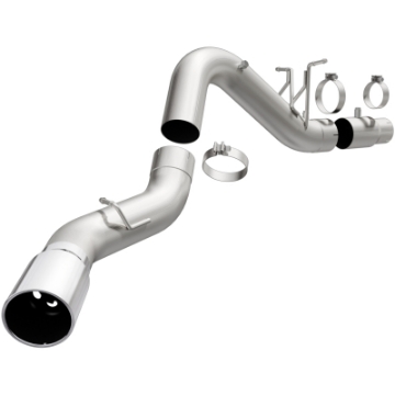 Picture of MagnaFlow SYS Cat-Back 2017 Chevrolet Silverado 6-6L Diesel Polished Single Wall 6in Tip