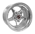 Picture of Race Star 92 Drag Star 17x7 5x135bc 4-25bs Direct Drill Polished Chrome Wheel