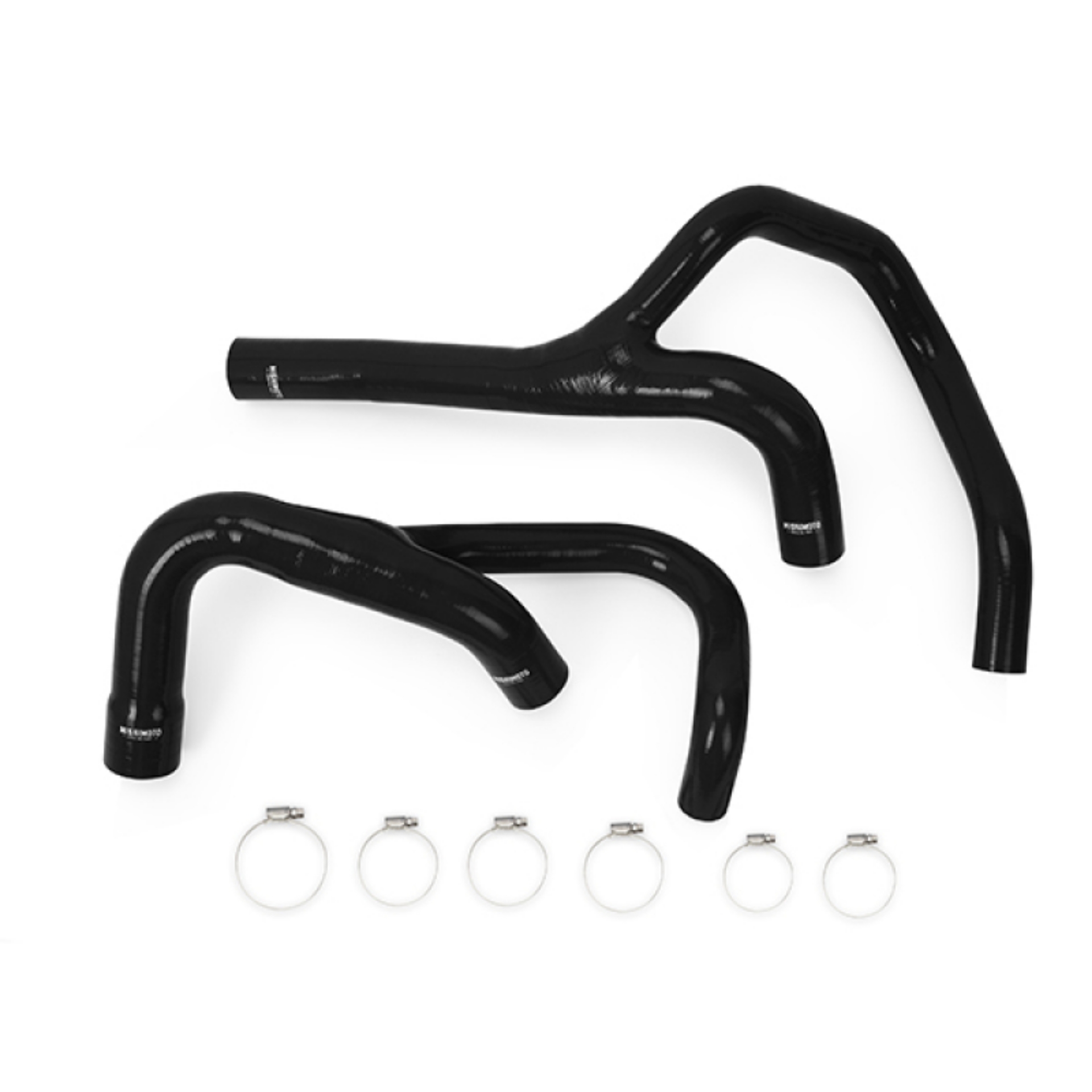 Picture of Mishimoto 13-14 Dodge Ram 6-7L Cummins Silicone Radiator Hose Kit Black